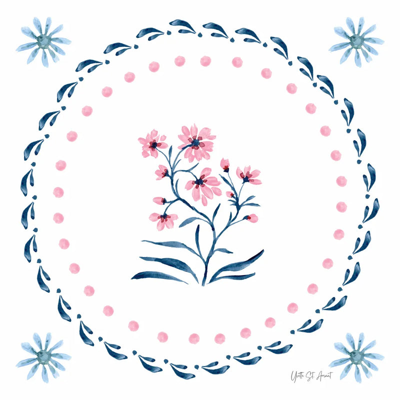 Vintage Modern III by Yvette St. Amant. SKU 103693a. Archival Giclee Fine art print for wall decor.