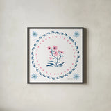 Vintage Modern III by Yvette St. Amant. Shown in a sleek black glass frame for a contemporary gallery look. Available as an archival giclee rolled canvas, fine art paper, or poster print. SKU 103693a.