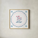 Vintage Modern III by Yvette St. Amant. Shown in a natural wood glass frame for a timeless modern aesthetic. Available as an archival giclee rolled canvas, fine art paper, or poster print. SKU 103693a.