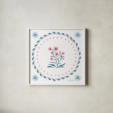 Vintage Modern III by Yvette St. Amant. Shown in a crisp white glass frame for a clean and minimalist style. Available as an archival giclee rolled canvas, fine art paper, or poster print. SKU 103693a.