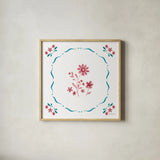 Vintage Modern IV by Yvette St. Amant. Shown in a natural wood glass frame for a timeless modern aesthetic. Available as an archival giclee rolled canvas, fine art paper, or poster print. SKU 103694a.