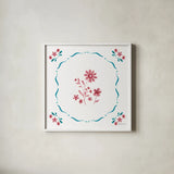 Vintage Modern IV by Yvette St. Amant. Shown in a crisp white glass frame for a clean and minimalist style. Available as an archival giclee rolled canvas, fine art paper, or poster print. SKU 103694a.