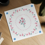 Vintage Modern V by Yvette St. Amant. Shown as a detailed flat fine art print, highlighting archival giclee quality. Available as an archival giclee rolled canvas, fine art paper, or poster print. SKU 103695a.