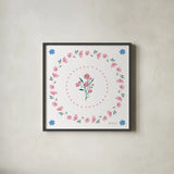 Vintage Modern V by Yvette St. Amant. Shown in a sleek black glass frame for a contemporary gallery look. Available as an archival giclee rolled canvas, fine art paper, or poster print. SKU 103695a.