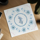 Vintage Modern VI by Yvette St. Amant. Shown as a detailed flat fine art print, highlighting archival giclee quality. Available as an archival giclee rolled canvas, fine art paper, or poster print. SKU 103696a.