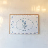 Vintage Modern VII by Yvette St. Amant. shown as a paper print in a natural frame. Available as a archival giclee rolled canvas, fine art paper, or poster print. SKU 103697i.