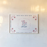 Vintage Modern VIII by Yvette St. Amant. shown as a paper print in a white frame. Available as a archival giclee rolled canvas, fine art paper, or poster print. SKU 103698i.