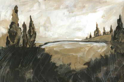 Vintage Rolling Hills by Yvette St. Amant. SKU 88213i. Archival Giclee Fine art print for wall decor.