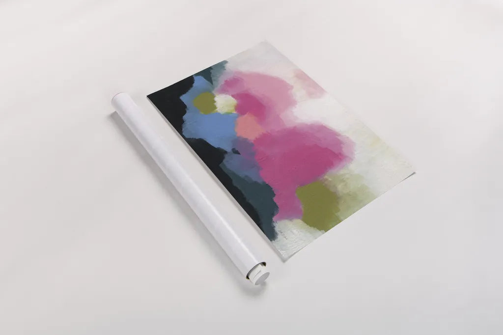 Vividscape by Yvette St. Amant. shown as a rolled paper print. Available as archival giclee rolled canvas, fine art paper, or poster print. SKU 88197i.