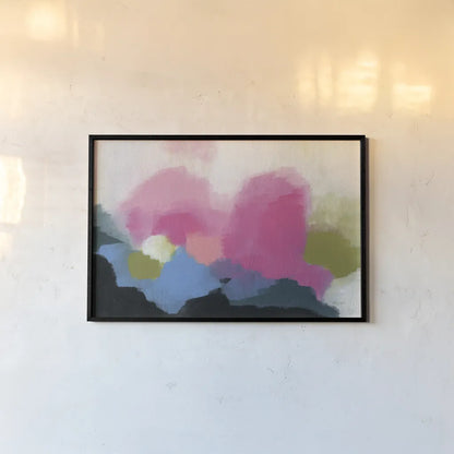 Vividscape by Yvette St. Amant. shown as a paper print in a black flame. Available as a archival giclee rolled canvas, fine art paper, or poster print. SKU 88197i.