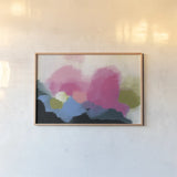 Vividscape by Yvette St. Amant. shown as a paper print in a natural frame. Available as a archival giclee rolled canvas, fine art paper, or poster print. SKU 88197i.