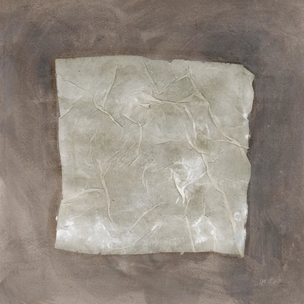 Wabi Sabi Square by Yvette St. Amant. SKU 103371a. Archival Giclee Fine art print for wall decor.