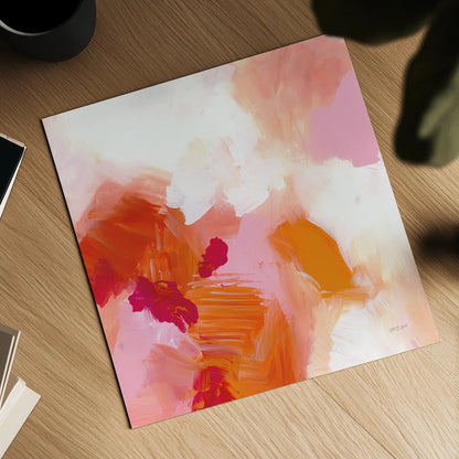 Warmth II by Yvette St. Amant. Shown as a detailed flat fine art print, highlighting archival giclee quality. Available as an archival giclee rolled canvas, fine art paper, or poster print. SKU 99019a.