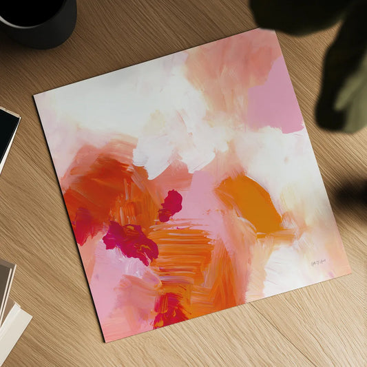 Warmth II by Yvette St. Amant. Shown as a detailed flat fine art print, highlighting archival giclee quality. Available as an archival giclee rolled canvas, fine art paper, or poster print. SKU 99019a.