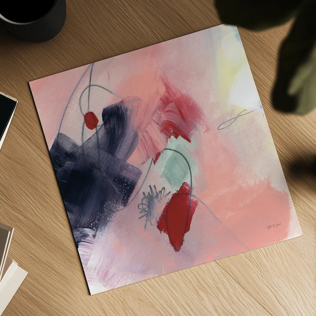 Weekend Retreat I by Yvette St. Amant. Shown as a detailed flat fine art print, highlighting archival giclee quality. Available as an archival giclee rolled canvas, fine art paper, or poster print. SKU 102297a.