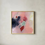 Weekend Retreat I by Yvette St. Amant. Shown in a natural wood glass frame for a timeless modern aesthetic. Available as an archival giclee rolled canvas, fine art paper, or poster print. SKU 102297a.