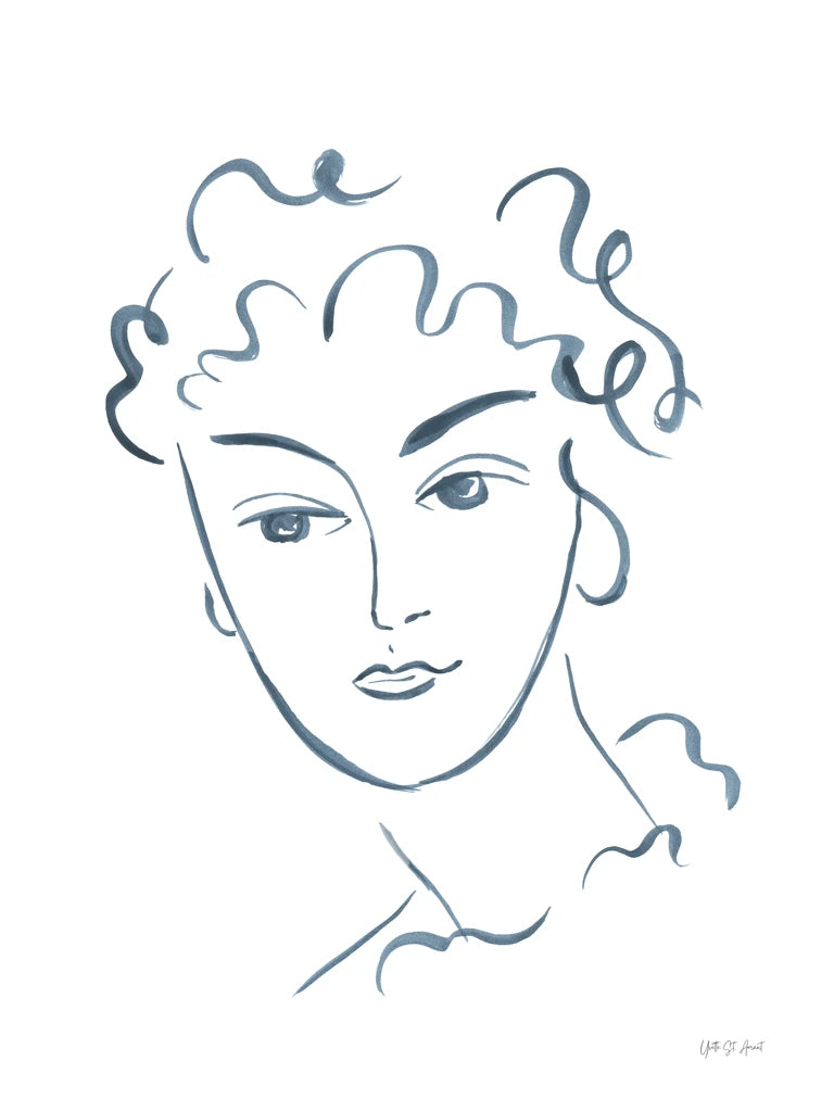 Whimsy Portrait II by Yvette St. Amant