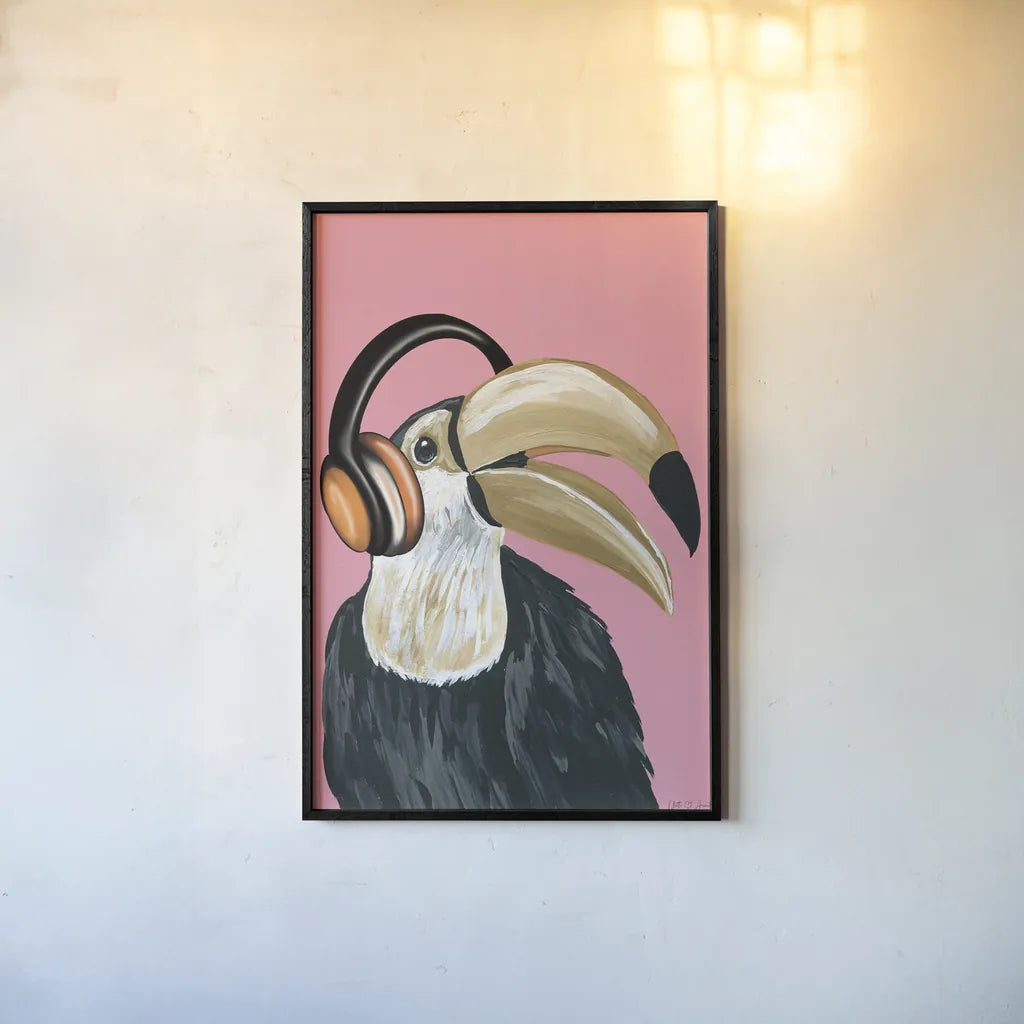 Wild I by Yvette St. Amant. shown as a paper print in a black flame. Available as a archival giclee rolled canvas, fine art paper, or poster print. SKU 88716h.