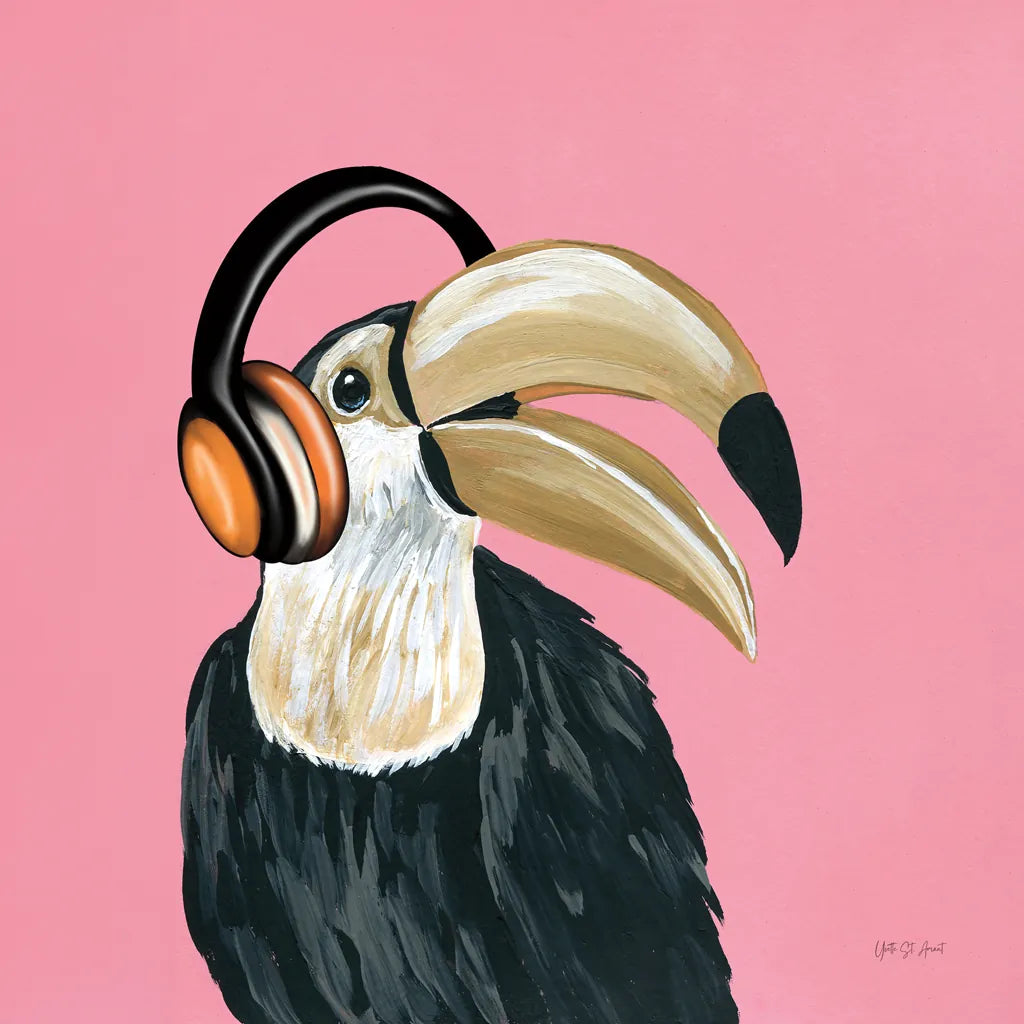 Wild I Sq by Yvette St. Amant. SKU 89383a. Archival Giclee Fine art print for wall decor.