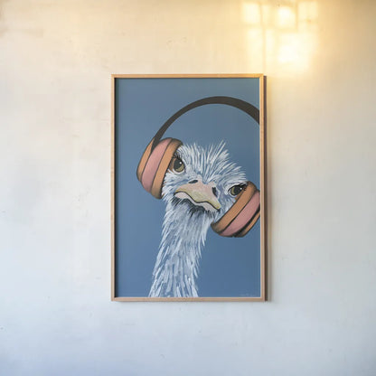 Wild II by Yvette St. Amant. shown as a paper print in a natural frame. Available as a archival giclee rolled canvas, fine art paper, or poster print. SKU 88717h.