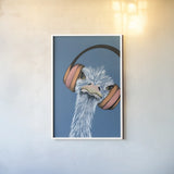 Wild II by Yvette St. Amant. shown as a paper print in a white frame. Available as a archival giclee rolled canvas, fine art paper, or poster print. SKU 88717h.