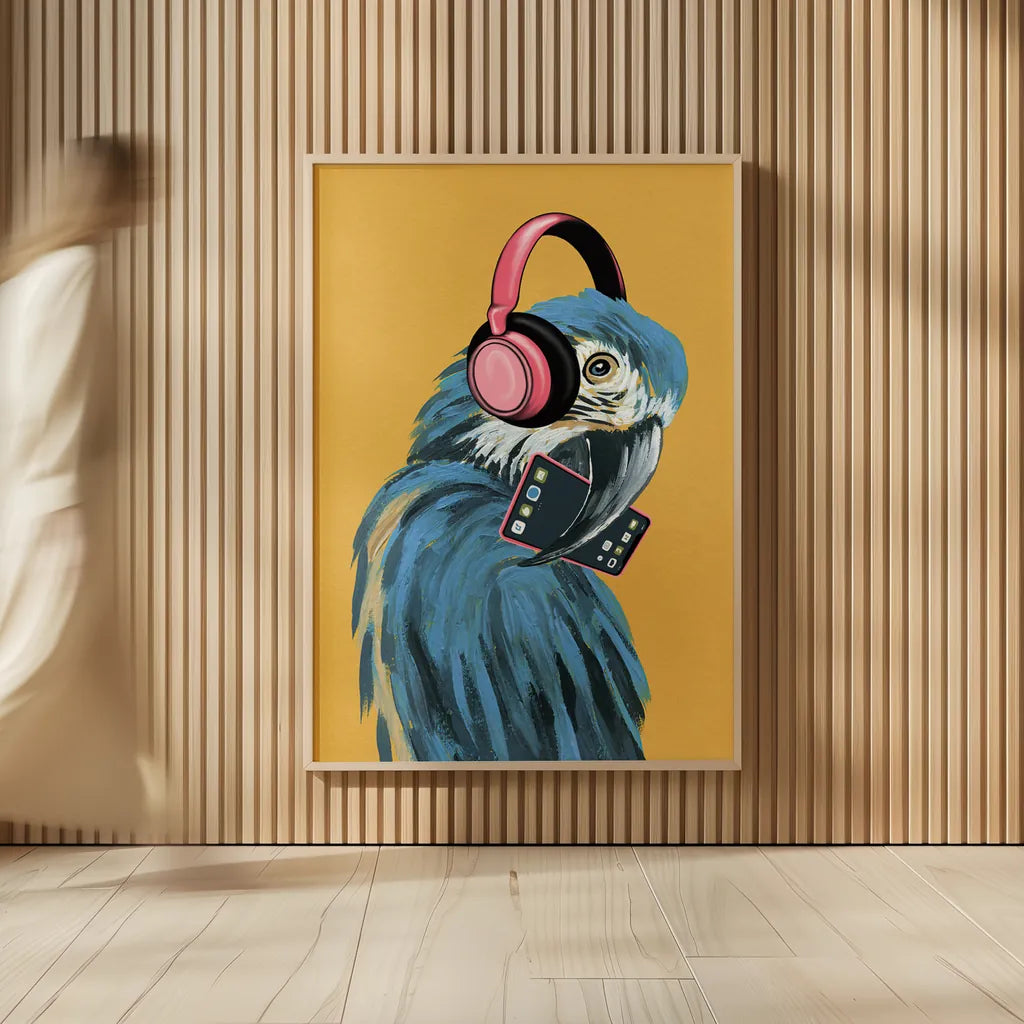 Wild III by Yvette St. Amant. shown as over sized large wall art. Available as an archival giclee rolled canvas, fine art paper, or poster print. SKU 88718h.