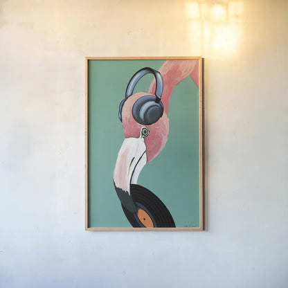 Wild IV by Yvette St. Amant. shown as a paper print in a natural frame. Available as a archival giclee rolled canvas, fine art paper, or poster print. SKU 88719h.