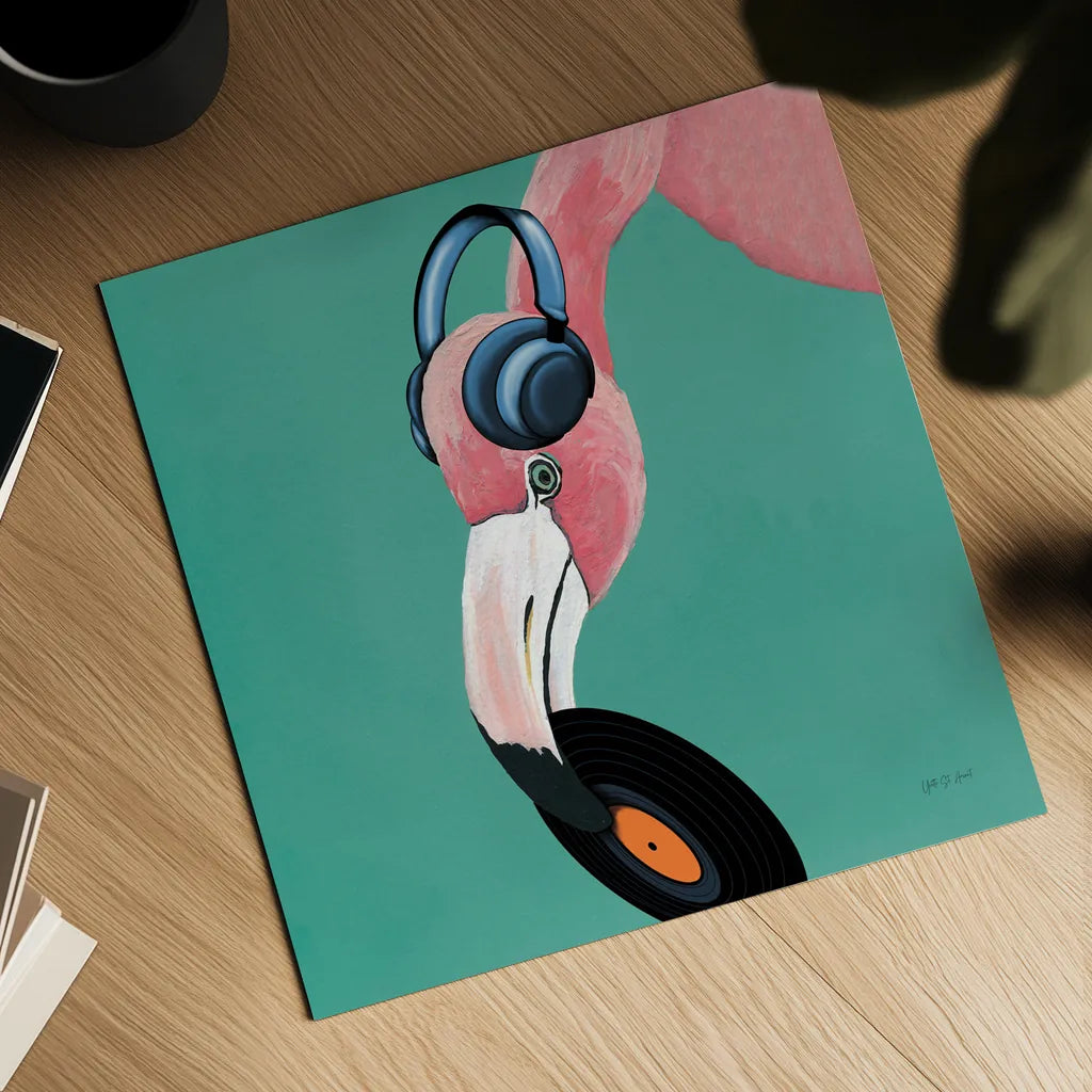 Wild IV Sq by Yvette St. Amant. Shown as a detailed flat fine art print, highlighting archival giclee quality. Available as an archival giclee rolled canvas, fine art paper, or poster print. SKU 89384a.