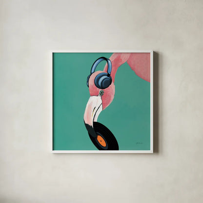 Wild IV Sq by Yvette St. Amant. Shown in a crisp white glass frame for a clean and minimalist style. Available as an archival giclee rolled canvas, fine art paper, or poster print. SKU 89384a.