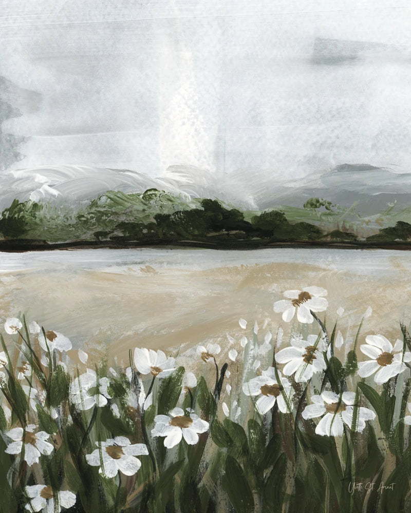 Wildflowers Among the Landscape Light by Yvette St. Amant