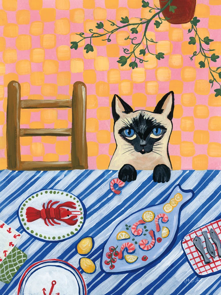 Wishful Kitten I by Yvette St. Amant