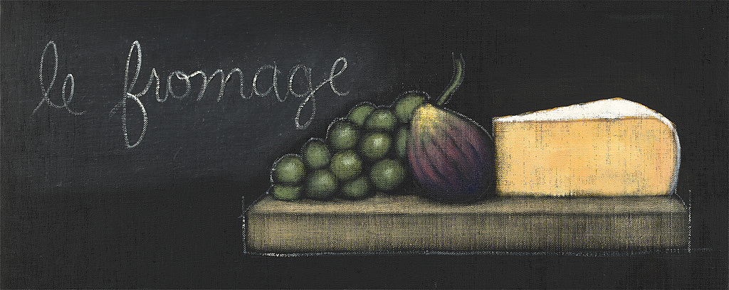 Reproduction of Chalkboard Menu III Fromage by Emily Adams - Wall Decor Art