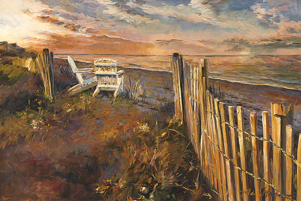 Reproduction of The Beach at Sunset by Marilyn Hageman - Wall Decor Art