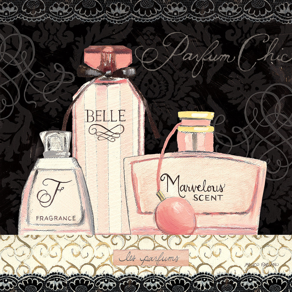 Reproduction of Les Parfums II by Marco Fabiano - Wall Decor Art