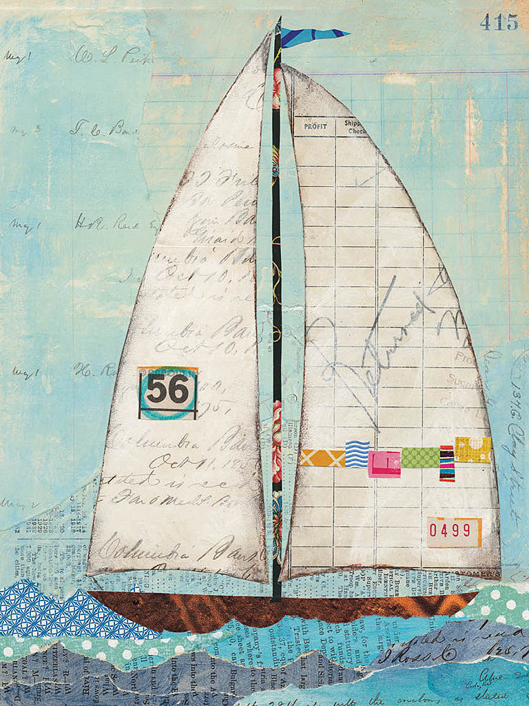 Reproduction of At the Regatta IV by Courtney Prahl - Wall Decor Art
