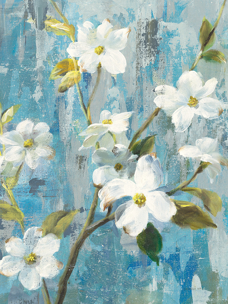 Reproduction of Graceful Magnolia I by Danhui Nai - Wall Decor Art