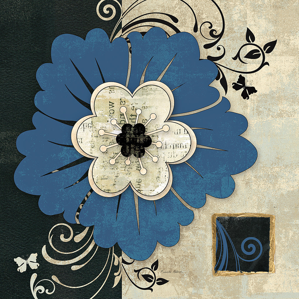 Reproduction of Flowers In Bloom III by Belinda Aldrich - Wall Decor Art