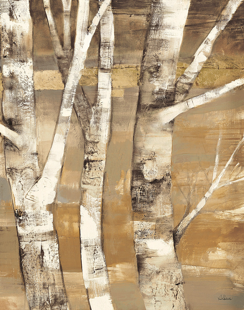 Reproduction of Wandering Through the Birches II by Albena Hristova - Wall Decor Art