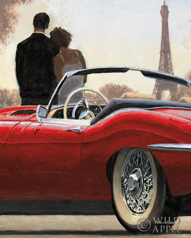 Reproduction of A Ride in Paris I Crop by Marco Fabiano - Wall Decor Art