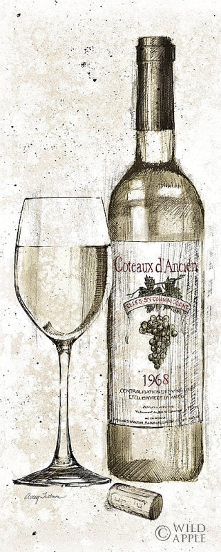 Reproduction of Pencil Wine II by Avery Tillmon - Wall Decor Art