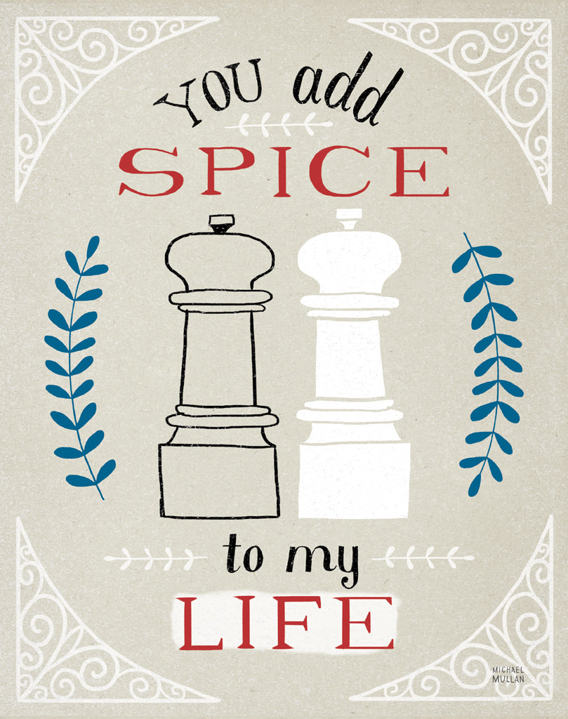 Reproduction of Spice to Life by Michael Mullan - Wall Decor Art
