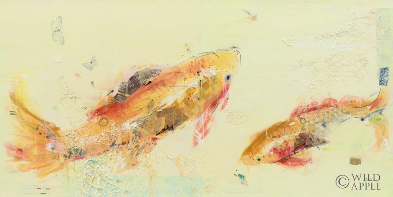Reproduction of Fish in the Sea III by Kellie Day - Wall Decor Art