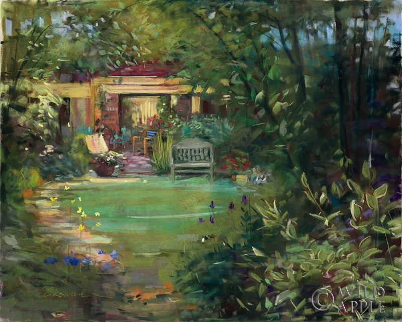 Reproduction of Garden Retreat by Carol Rowan - Wall Decor Art