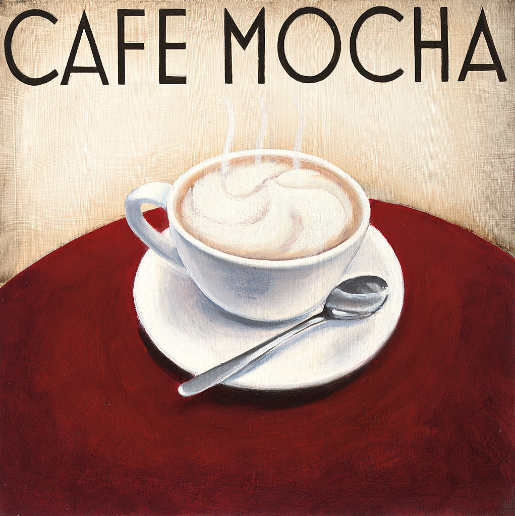 Reproduction of Cafe Moderne V by Marco Fabiano - Wall Decor Art