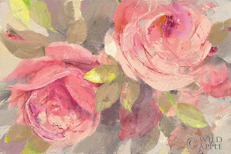 Reproduction of June Roses II by Albena Hristova - Wall Decor Art