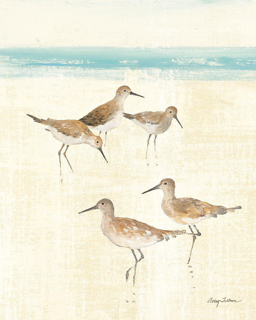 Reproduction of Sandpipers Crop I by Avery Tillmon - Wall Decor Art