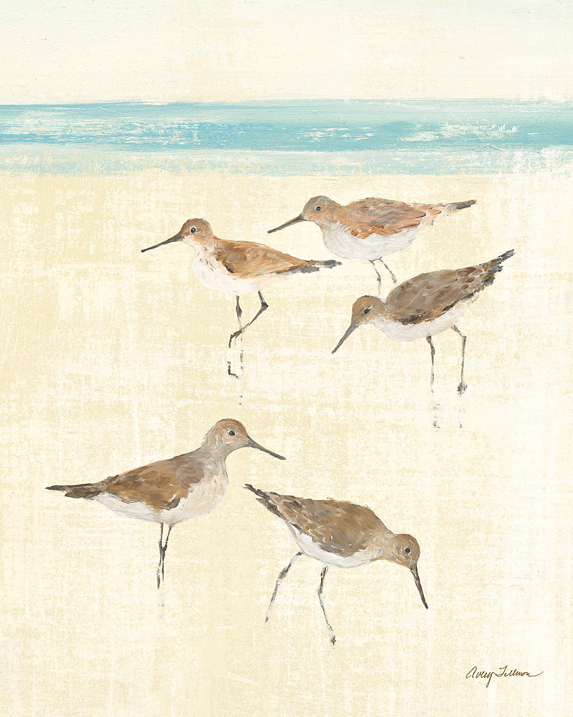 Reproduction of Sandpipers Crop II by Avery Tillmon - Wall Decor Art