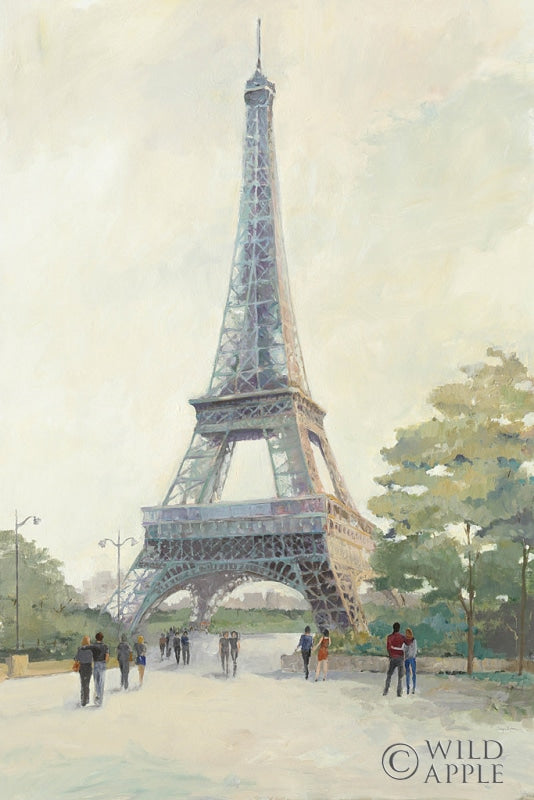 Reproduction of Early Evening Paris by Avery Tillmon - Wall Decor Art