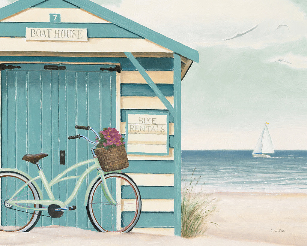 Reproduction of Beach Cruiser I Crop by James Wiens - Wall Decor Art