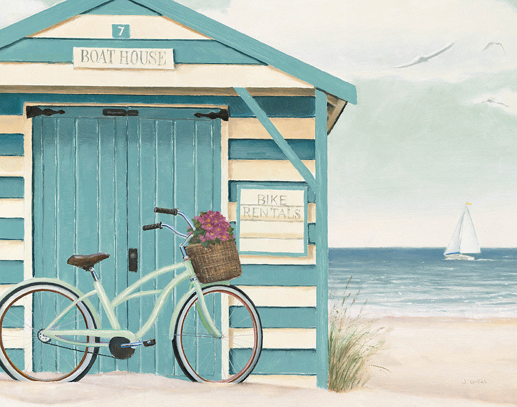 Reproduction of Beach Cruiser I Crop by James Wiens - Wall Decor Art